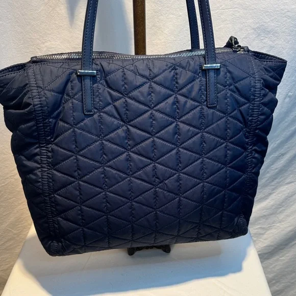 kate spade Navy Quilted Tote - Picture 5 of 14
